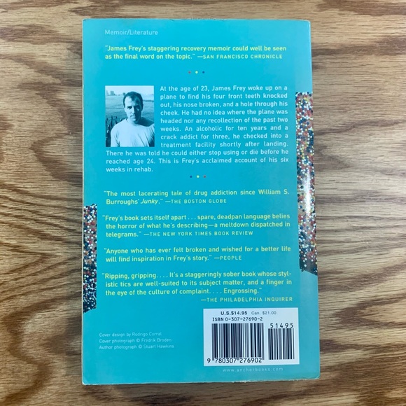 5/$10 📚 A Million Little Pieces by James Frey | Oprah’s Book Club - Picture 4 of 5